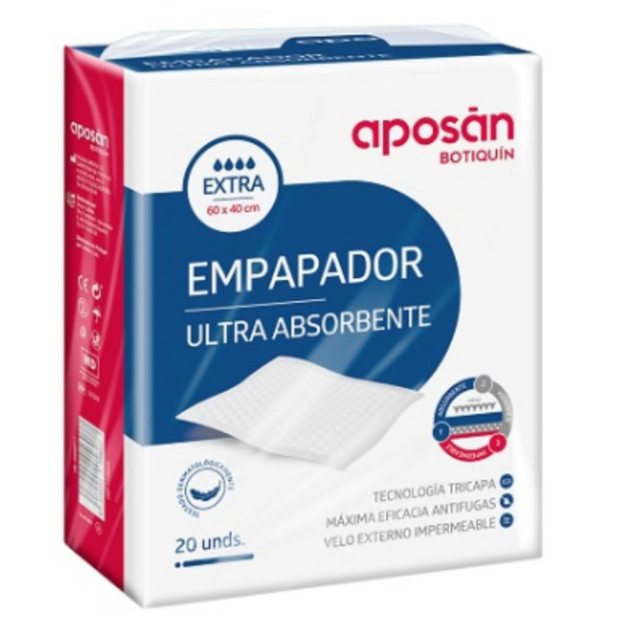 APOSÁN BARANDILLA DE CAMA 60X40CM 20UNIDADES