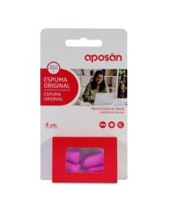 APOSAN TAMPÃO ESPUMA ORIGINAL ADULTO 4UNID