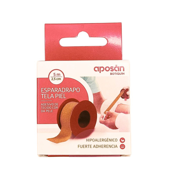 APOSAN PEGATINA COLOR PIEL 5MX2.5CM