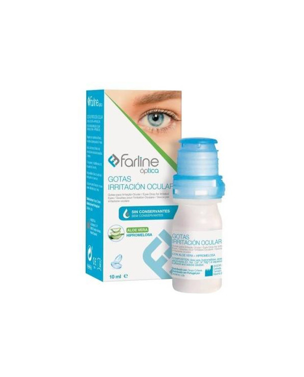 FARLINE GOTAS DE IRRITAÇÃO ALOE VERA 10ML