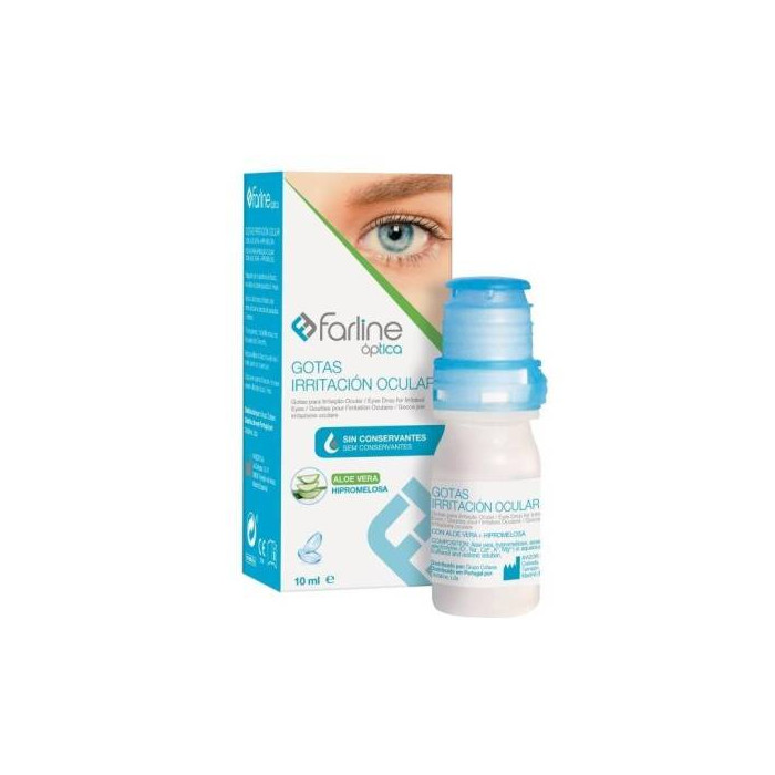 FARLINE GOTAS PARA LA IRRITACIÓN DE ALOE VERA 10ML