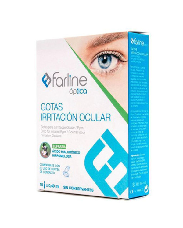 FARLINE GOTAS PARA LA IRRITACIÓN OCULAR 10x0.40ML