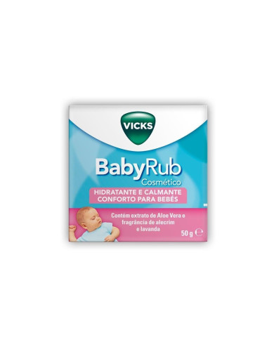 Ungüento hidratante calmante Vicks BabyRub 50 g
