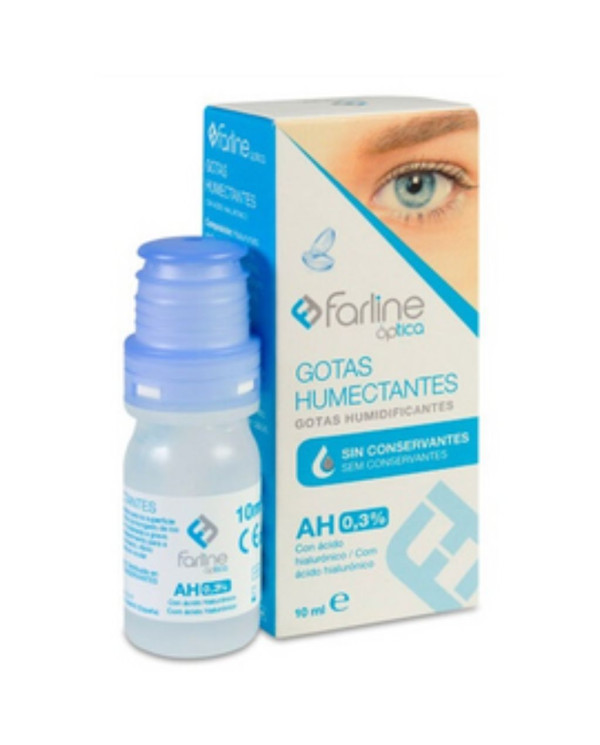 FARLINE GOTAS HUMECTANTES COM ÁCIDO HIALURÓNICO 0.3% 10 ML