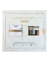 EUCERIN COFFRET HYALURON-FILLER 3x CREMA DE DÍA EFECTO PIEL SECA 50G + CREMA DE NOCHE HYALURON-FILLER 20ML