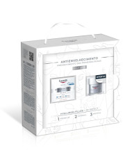 EUCERIN COFFRET HYALURON-FILLER 3x EFFECT CREME DIA PELE SECA 50G + HYALURON-FILLER  CREME NOITE20ML