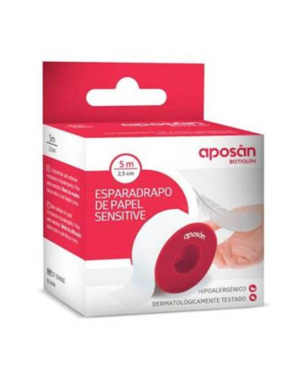 APOSAN ADESIVO DE PAPEL 5MX2,5CM