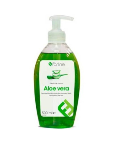 FARLINE JABÓN LÍQUIDO DE MANOS DE ALOE VERA 500ML