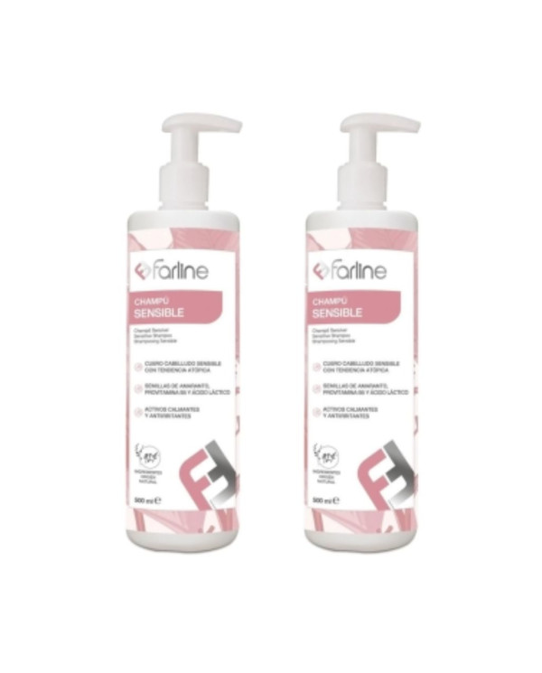 FARLINE DOBLE CHAMPÚ SENSITIVE 2X 500ML