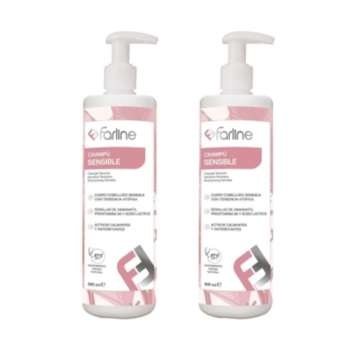 FARLINE DUPLO CHAMPÔ SENSÍVEL 2X 500ML