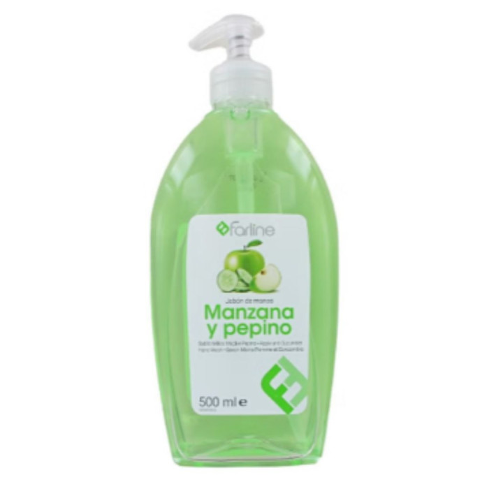 FARLINE SABÃO LÍQUIDO PARA MÃOS MAÇA PEPINO 500ML