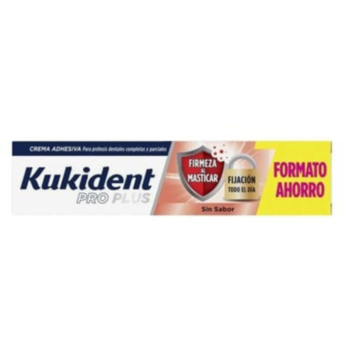 KUKIDENT PRO PLUS FIRMEZA AO MASTIGAR SEM SABOR 60G