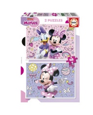 EDUCA 2X PUZZLE 48 PEÇAS MINNIE
