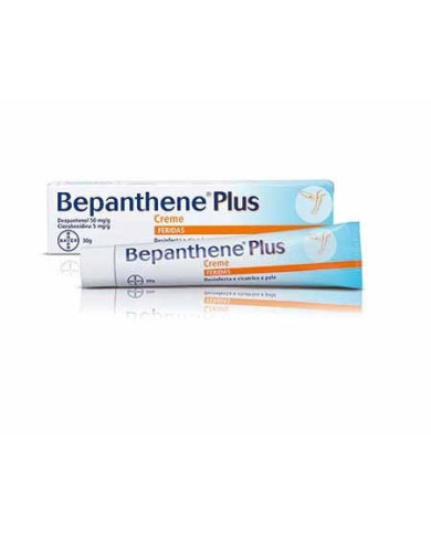 BEPANTHENE PLUS 50mg/g + 5mg/g Creme 30g