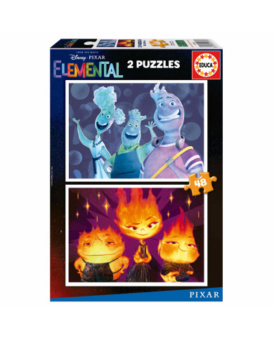EDUCA 2X PUZZLE ELEMENTAL 48 PEÇAS