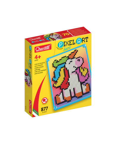 PEGS PIXEL ART UNICORNIO BÁSICO 877 PIEZAS