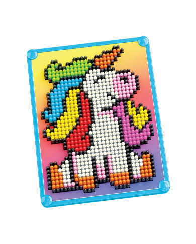 PEGS PIXEL ART BASIC UNICÓRNIO 877 PEÇAS