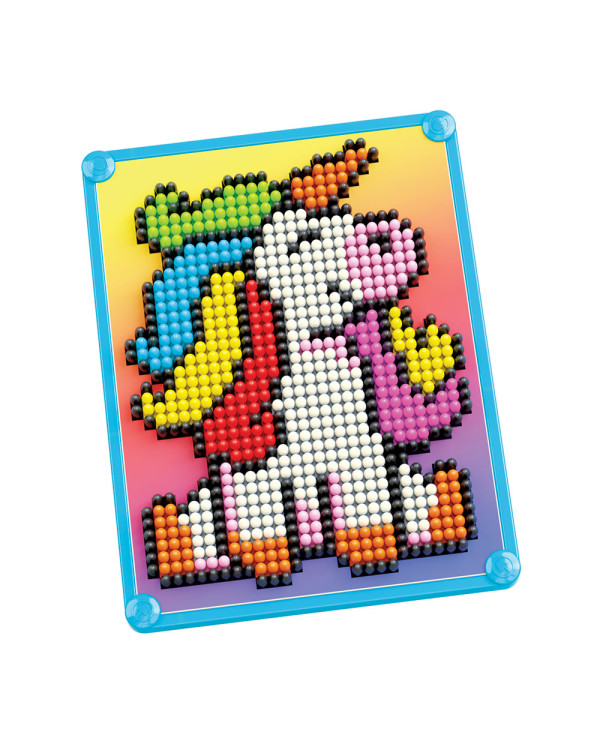 PEGS PIXEL ART UNICORNIO BÁSICO 877 PIEZAS