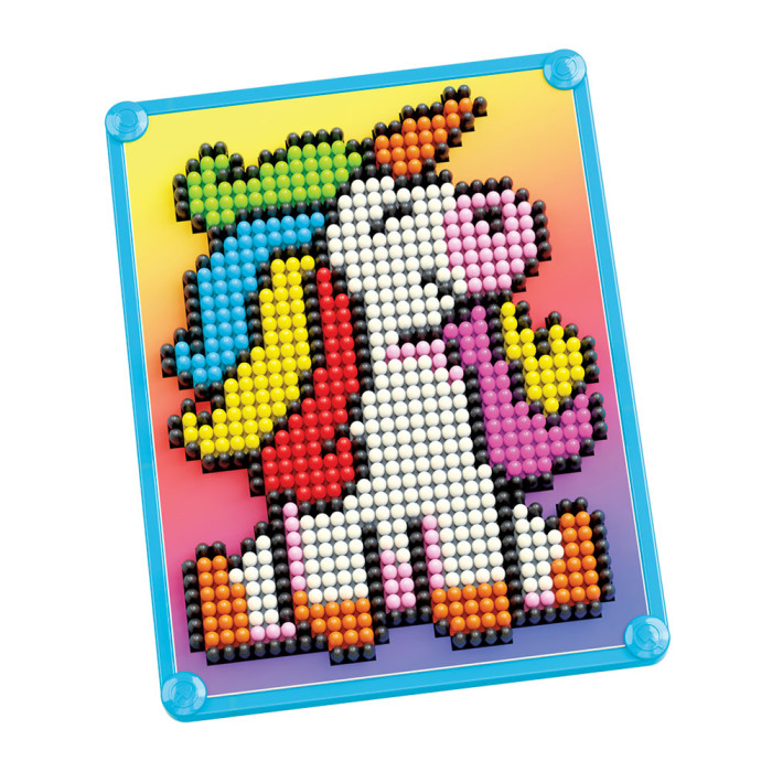 PEGS PIXEL ART BASIC UNICÓRNIO 877 PEÇAS