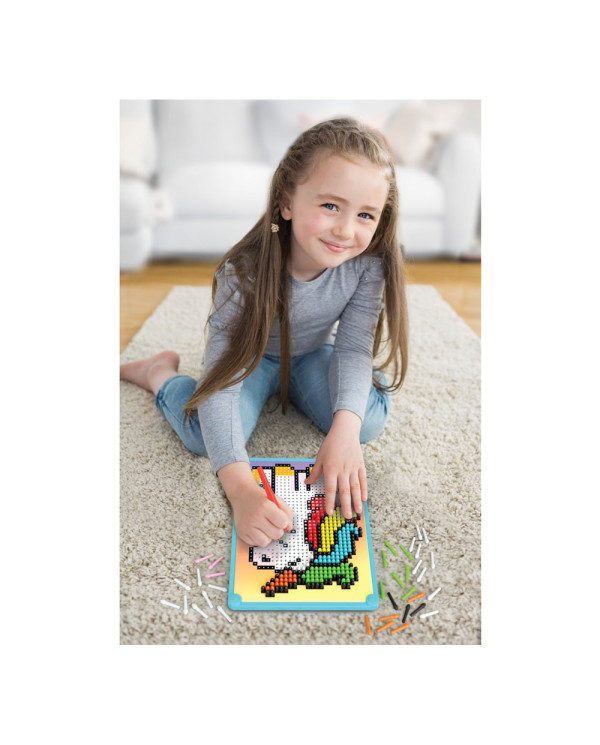 PEGS PIXEL ART UNICORNIO BÁSICO 877 PIEZAS