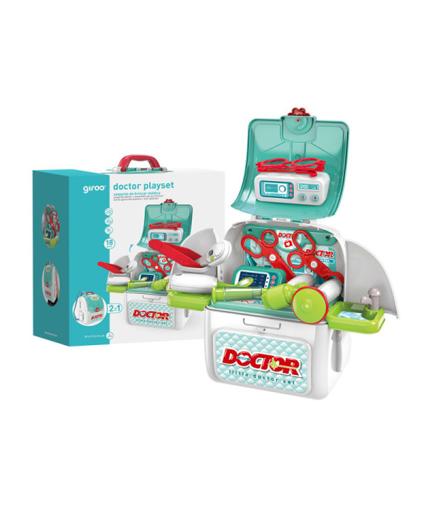 MOCHILA EMERGENCIA MÉDICA 18 PEÇAS GIROS