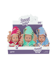 BONECA COM ROUPA DE BANHO 20CM GIROS SORTIDAS