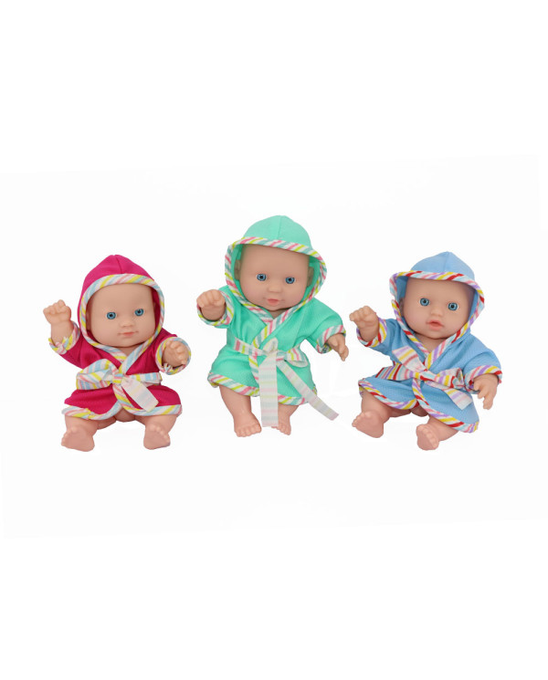 Giros Boneca 20 cm em DIS12 Bath 3 Sort.