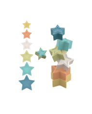 Pirâmide Estrelinha 14 Pcs Bio Plástico Giros