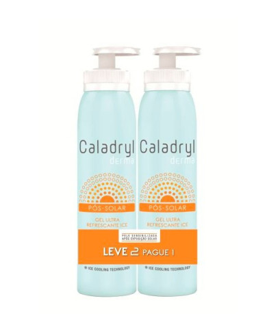 Caladryl Derma Pós-Solar Ice Gel Ultra Refrescante 150ml + OFERTA 150ml