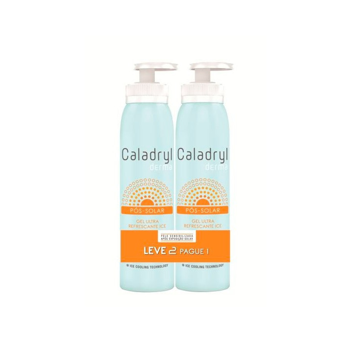 Caladryl Derma Pós-Solar Ice Gel Ultra Refrescante 150ml + OFERTA 150ml