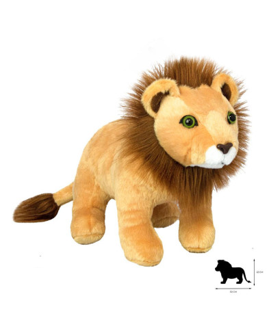 PELUCHE PLANETA SALVAJE TODO SOBRE LA NATURALEZA PEQUEÑO LEÓN