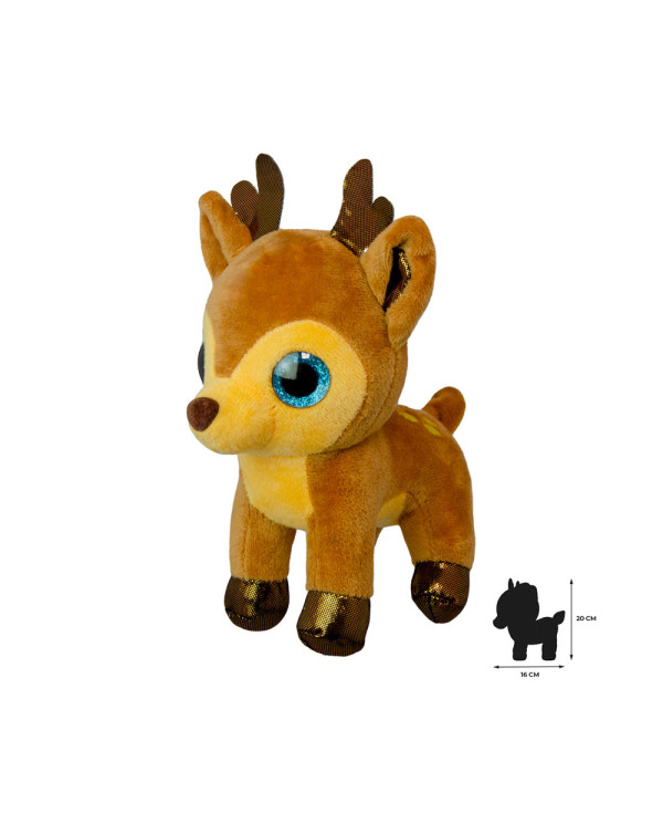 WILD PLANET PELUCHE ORBYS VEADO WPK8158