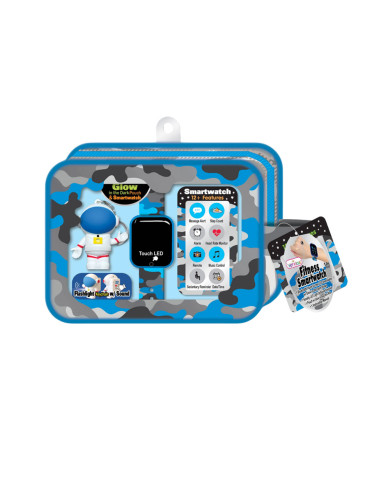 CONJUNTO FITNESS SMARTWATCH DINO BOY