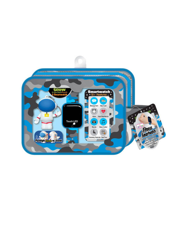 CONJUNTO FITNESS SMARTWATCH DINO BOY