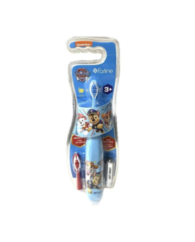 ESCOVA DENTES SUAVE ELETRICA PATRULHA PATA