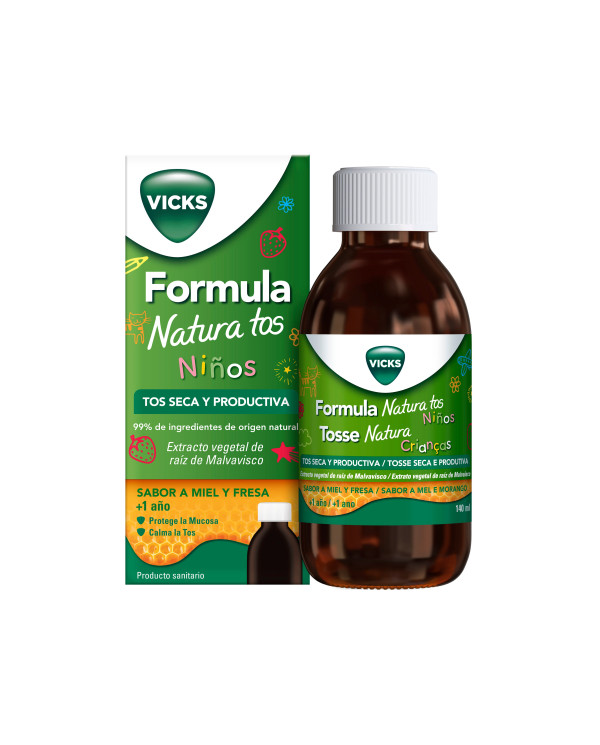 VICKS TOSSE NATURA CRIANÇAS TOSSE SECA E PRODUTIVA 140ML