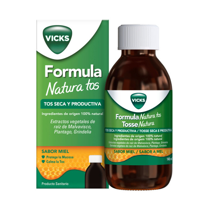 VICKS TOSSE NATURA TOSSE SECA E PRODUTIVA 140ML