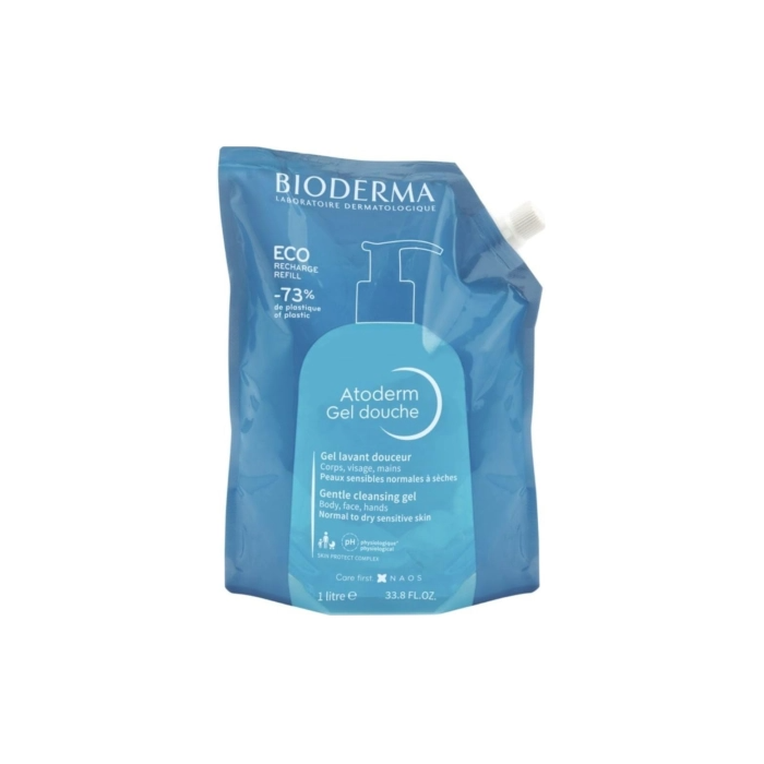BIODERMA ATODERM GEL DE DUCHE ECO-REFILL 1L