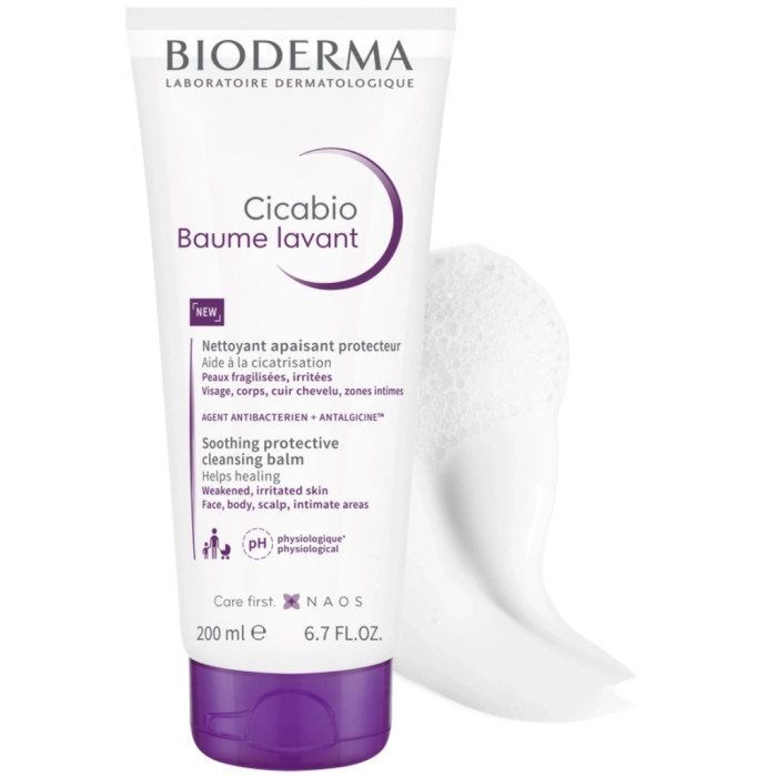 BIODERMA CICABIO BAUME LAVANT 200ml