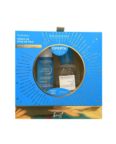 BIODERMA HYDRABIO COFFRET HYDRABIO HYALU+ SERUM 30ML + H2O MICELAR 100ML