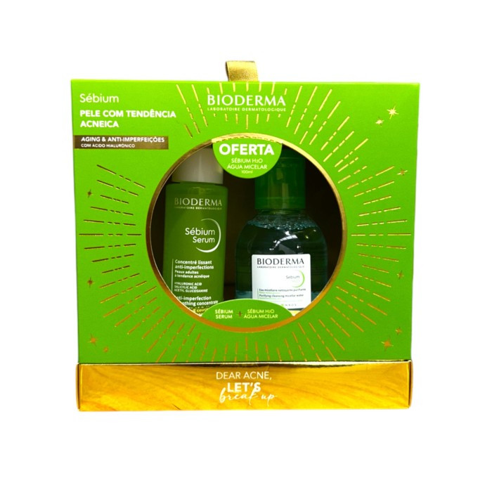 BIODERMA SEBIUM SERUM 30ML + SEBIUM H2O MICELAR 100ML