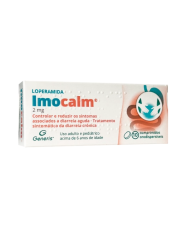 LOPERAMIDA IMOCALM 2MG 10 COMPRIMIDOS ORODISPERSÍVEIS