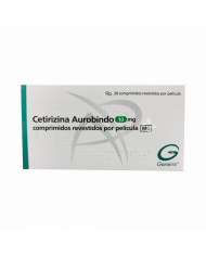 CETIRIZINA AUROBINDO MG 10MG x 20 COMP REV