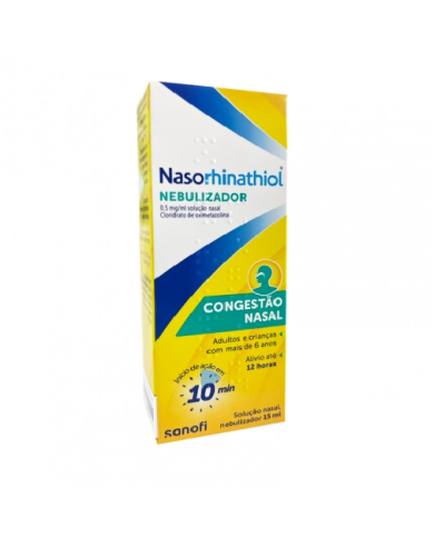 NASORHINATHIOL NEBULIZADOR 0,5MG/ML 15ML