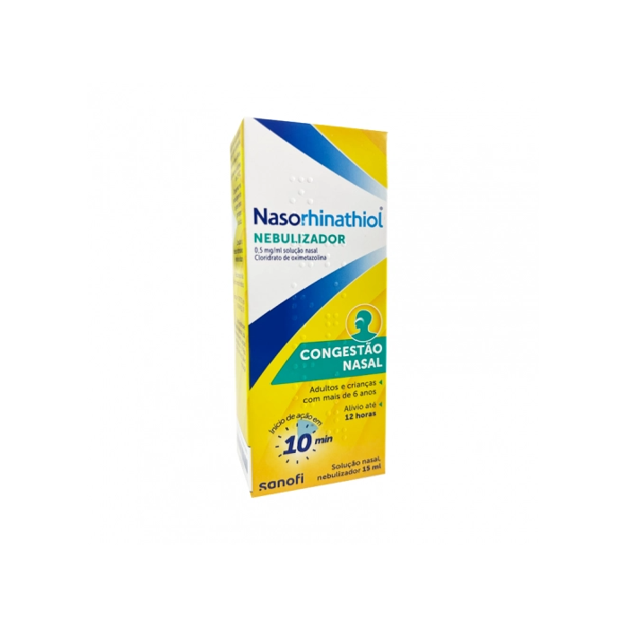 NASORHINATHIOL NEBULIZADOR 0,5MG/ML 15ML