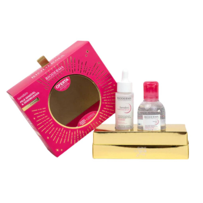 BIODERMA SENSIBIO COFFRET DEFENSIVE SERUM 30ML + SENSIBIO H2O MICELAR 100ML