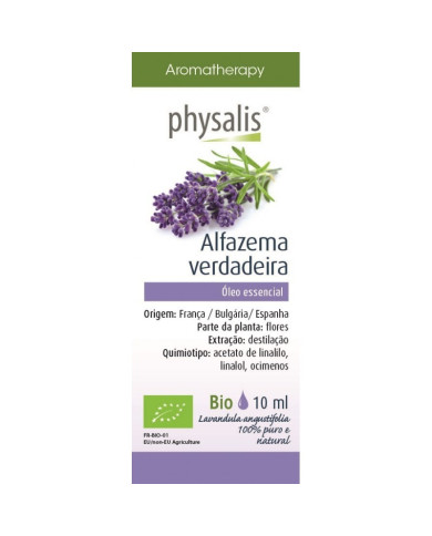 PHYSALIS ÓLEO ESSENCIAL ALFAZEMA VERDADEIRA BIO 10ML