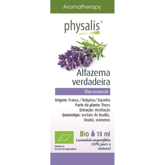 PHYSALIS ÓLEO ESSENCIAL ALFAZEMA VERDADEIRA BIO 10ML