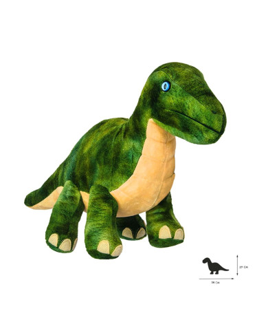 PELUCHE PLANETA SALVAJE TODO SOBRE LA NATURALEZA DINO BRONTOSAURIO