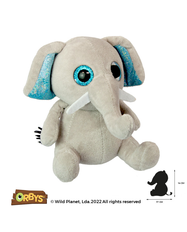 WILD PLANET PELUCHE ORBYS ELEFANTE K7707